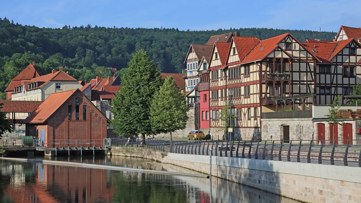 Stadtansicht von Hann. Münden